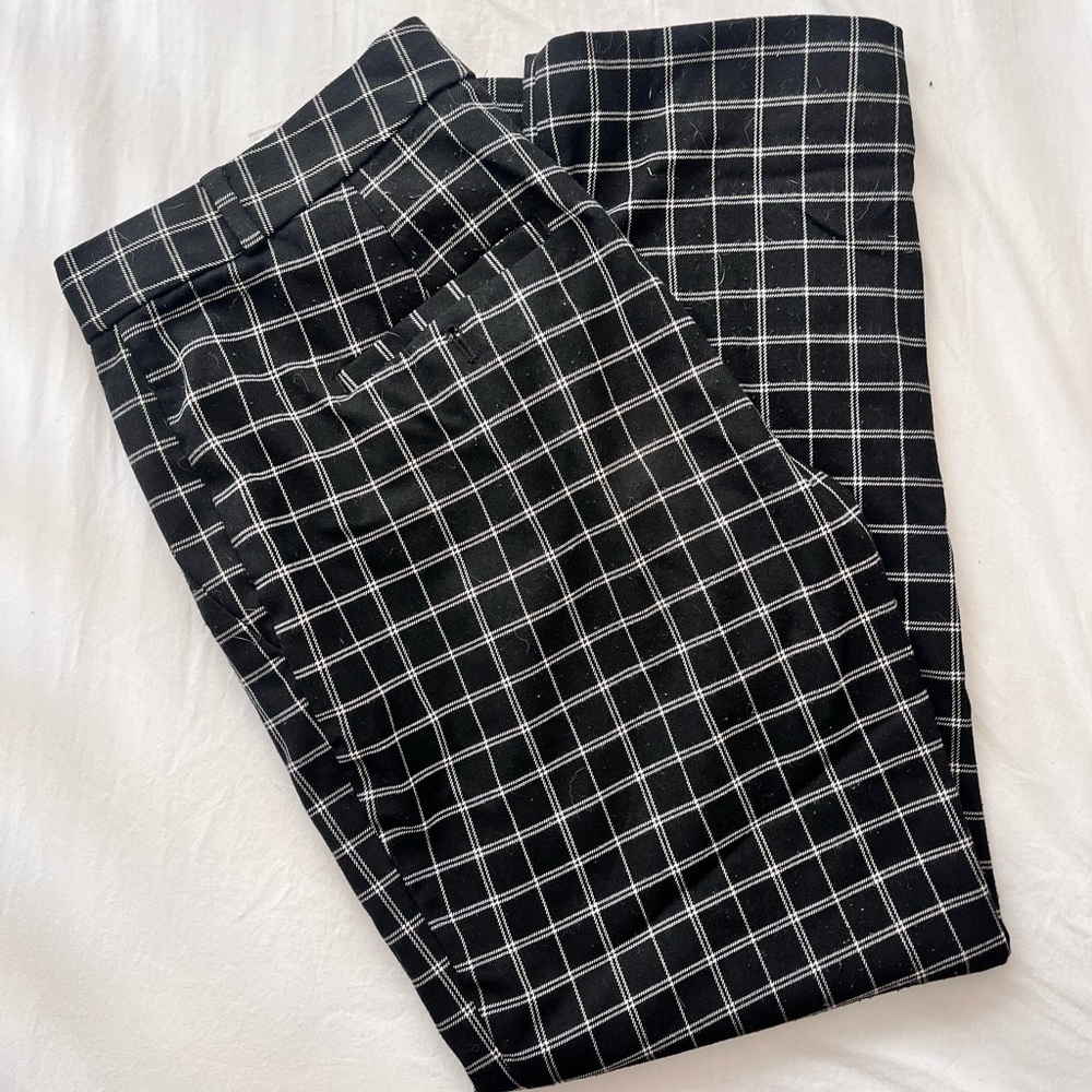 Banana Republic Ankle Pants plaid